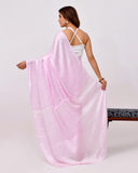 Load image into Gallery viewer, Rajnesa Traditional Block Print Modal Silk Saree - Powder Pink